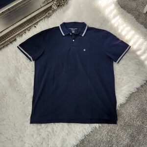 American Eagle Super Soft Standard Fit Polo Shirt. Navy. Size XL. New without ta